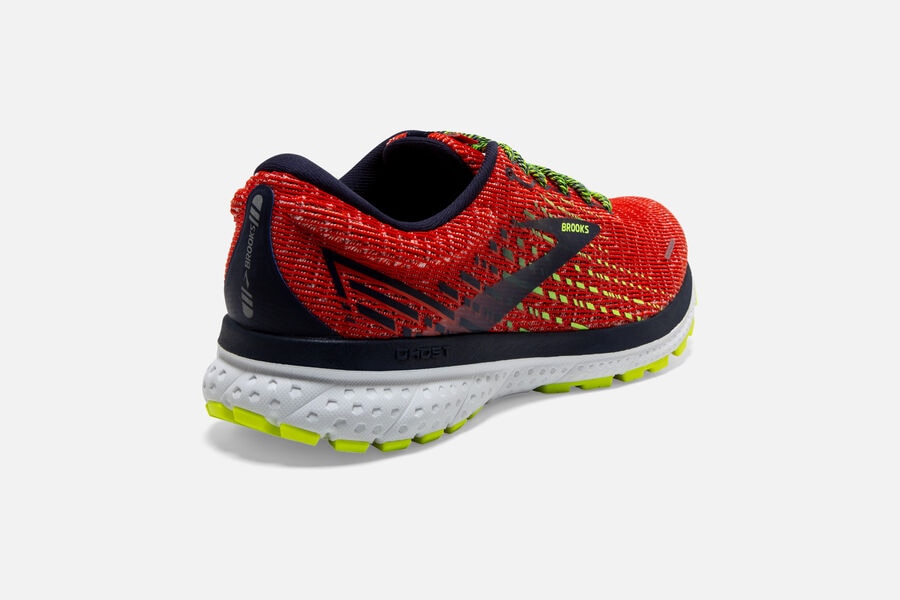 Brooks Ghost 13 Road Loopschoenen Heren - Rood/Zwart - 018324INO